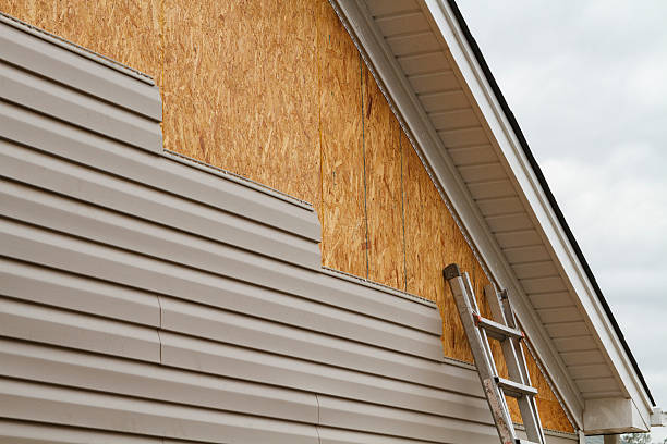 Professional Emergency Siding Repair technician working in Roanoke, VA